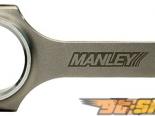 Manley Performance H-Beam Steel Connecting Rods:  Mitsubishi Eclipse 90-92 6-Bolt #22129