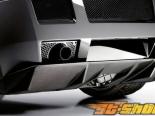 Карбоновый диффузор на задний бампер Elite Superleggera Стиль на Lamborghini Gallardo 03+ 