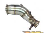 Evolution Racewerks Sports Series 4-Inch High Flow Catted Downpipe BMW 335i Single Turbo N55 Engine F30 12-15