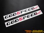 Godspeed Project Laser Printed Decals x 2 