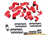 Godspeed Project High Performance 4-PLY Red Turbo Inlet Silicone Hose Kit Audi S4 B5 2.7L 98-01