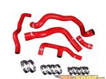 Godspeed Project High Performance 4-PLY Red Radiator&Heater Silicone Hose Kit Mercedes-Benz C Class 200 Kompressor W203 00-07