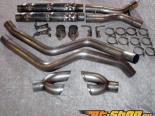  Works 3in  Chambered Round Retro  with X-Pipe & Split Tips Pontiac GTO 5.7L LS1 2004
