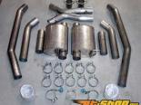  Works 3in  Turbo Chambered  with X-Pipe & Oval Tips Pontiac GTO 5.7L LS1 2004