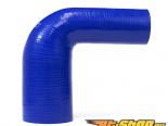 HPS 3 to 3.25 Inch (76mm to 83mm) 4-ply Reinforced 90 Degree Elbow Reducer Coupler Silicone Hose Синий