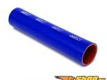 HPS 3 Inch (76mm) 4-ply Reinforced 1 Foot Tube Coupler Silicone Hose Синий