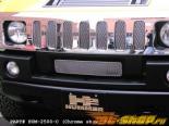 Вставки в верхнюю решётку радиатора Grillcraft MX Series для Hummer H2 03-07 