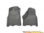 Husky Liners   Floor Liners | Weatherbeater Series Grey Dodge Ram 2500 Mega Cab Pickup Incl One Two 10-14