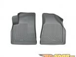 Husky Liners   Floor Liners | Weatherbeater Series Grey Chevrolet Traverse 2nd Row Bucket Seats 2nd Row Bench Seats 09-15