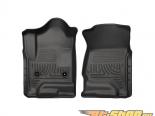 Husky Liners   Floor Liners | Weatherbeater Series ׸ Chevrolet Silverado 1500 Double Cab Pickup 14-15
