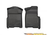 Husky Liners   Floor Liners | Weatherbeater Series ׸ Ford F-150 Supercrew Cab Pickup without Manual Transfer Case Shifter 09-14