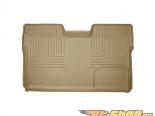 Husky Liners 2nd  Floor Liner | Weatherbeater Series Tan Ford F-150 Supercrew Cab Pickup without Manual Transfer Case Shifter 09-14