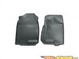 Husky Liners   Floor Liners | Classic  Series Grey Chevrolet Silverado 2500 HD Extended Cab Pickup 01-07