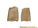 Husky Liners   Floor Liners | Classic  Series Tan Chevrolet Silverado 2500 HD LT Extended Cab Pickup 2007