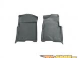Husky Liners   Floor Liners | Classic  Series Grey Ford F-150 Supercab Pickup Without Manual Transfer Case Shifter 09-14