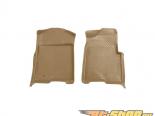 Husky Liners   Floor Liners | Classic  Series Tan Ford F-150 Standard Cab Pickup Without Manual Transfer Case Shifter 09-14
