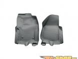Husky Liners   Floor Liners | Classic  Series Grey Ford F-450 Super Duty Crew Cab Pickup 12-15
