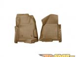 Husky Liners   Floor Liners | Classic  Series Tan Ford F-250 Super Duty Standard Cab Pickup 11-12