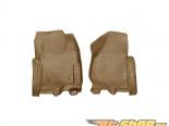 Husky Liners   Floor Liners | Classic  Series Tan Ford F-350 Super Duty Crew Cab Pickup 11-12