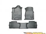 Husky Liners   & 2nd  Floor Liners | Weatherbeater Series Grey Chevrolet Silverado 1500 Double Cab Pickup 14-15