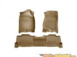 Husky Liners   & 2nd  Floor Liners | Weatherbeater Series Tan Cadillac Escalade Platinum 09-14