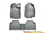 Husky Liners   & 2nd  Floor Liners | Weatherbeater Series Grey Ford Fusion Fwd 10-12