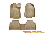 Husky Liners   & 2nd  Floor Liners | Weatherbeater Series Tan Ford Fusion Fwd 10-12