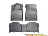 Husky Liners   & 2nd  Floor Liners | Weatherbeater Series Grey Toyota Tundra Crewmax Cab Pickup 10-11