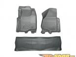 Husky Liners   & 2nd  Floor Liners | Weatherbeater Series Grey Ford F-250 Super Duty Crew Cab Pickup 11-12