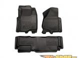 Husky Liners   & 2nd  Floor Liners | Weatherbeater Series ׸ Ford F-250 Super Duty Supercab Pickup 11-12