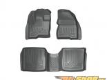 Husky Liners   & 2nd  Floor Liners | Weatherbeater Series Grey Ford Flex 09-14