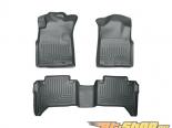 Husky Liners   & 2nd  Floor Liners | Weatherbeater Series Grey Toyota Tacoma Double Cab Pickup 05-15