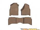 Husky Liners   & 2nd  Floor Liners | Weatherbeater Series Tan Dodge Ram 1500 Quad Cab Pickup One Two 11-14