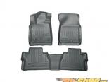 Husky Liners   & 2nd  Floor Liners | Weatherbeater Series Grey Toyota Tundra Double Cab Pickup 2014