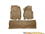 Husky Liners   & 2nd  Floor Liners | Weatherbeater Series Tan Ford F-250 Super Duty Crew Cab Pickup 12-15