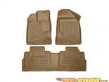 Husky Liners   & 2nd  Floor Liners | Weatherbeater Series Tan Ford Edge 07-14