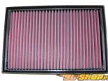 K&N Flat Panel Replacement Air Filter Audi A3 3.2L V6 03-08