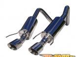 MBRP Pro Series 4" Round Dual Wall Tips Axle Back Dual Mufflers Chevrolet Corvette C6 05-08