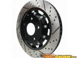 RacingBrake Two-   Rotor Drilled and Slotted Mercedes C55 AMG 05-07
