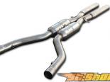 RD Sport X-Flow Sport Downpipe w/Catalytic Converters and Resonators BMW M3 E92 08+