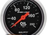 Auto Meter Sport-Comp ������ : �������� ����� 0-200 PSI #18723