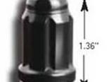 Gorilla "Small Diameter" Tuner Lug Nut комплект: Чёрный (20-pack) #21534