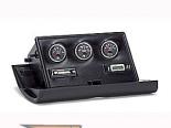 Autometer Glove Box Mount (Triple  &amp; Dual 1/4" Din): Mitsubishi Lancer EVO VIII 03-05 #21549