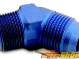 A-1 Performance AN to Pipe Thread 45 degree Adapter: -16AN to 1" NPT #23013