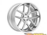 TSW Portier  with Brushed Face &   Lip  18x8.5 5x114.3 +15mm