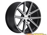 TSW Rouge Gunmetal with  Cut Face  20x8.5 5x112 +32mm