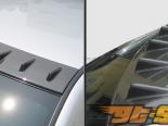 Карбоновый спойлер на крышу ChargeSpeed на Subaru WRX STI 2002-2007 