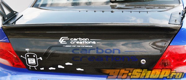 Карбоновый багажник на Mitsubishi Evolution 8/9 03-07 стандартный