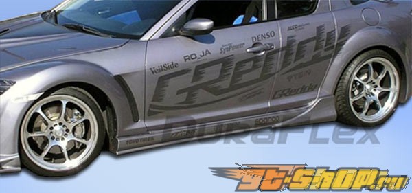 Пороги на Mazda RX-8 04-10 Vader Duraflex
