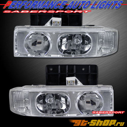 Передние фары для GMC Safari 95-05 Хром Передние фары для GMC Safari 95-05 Хром